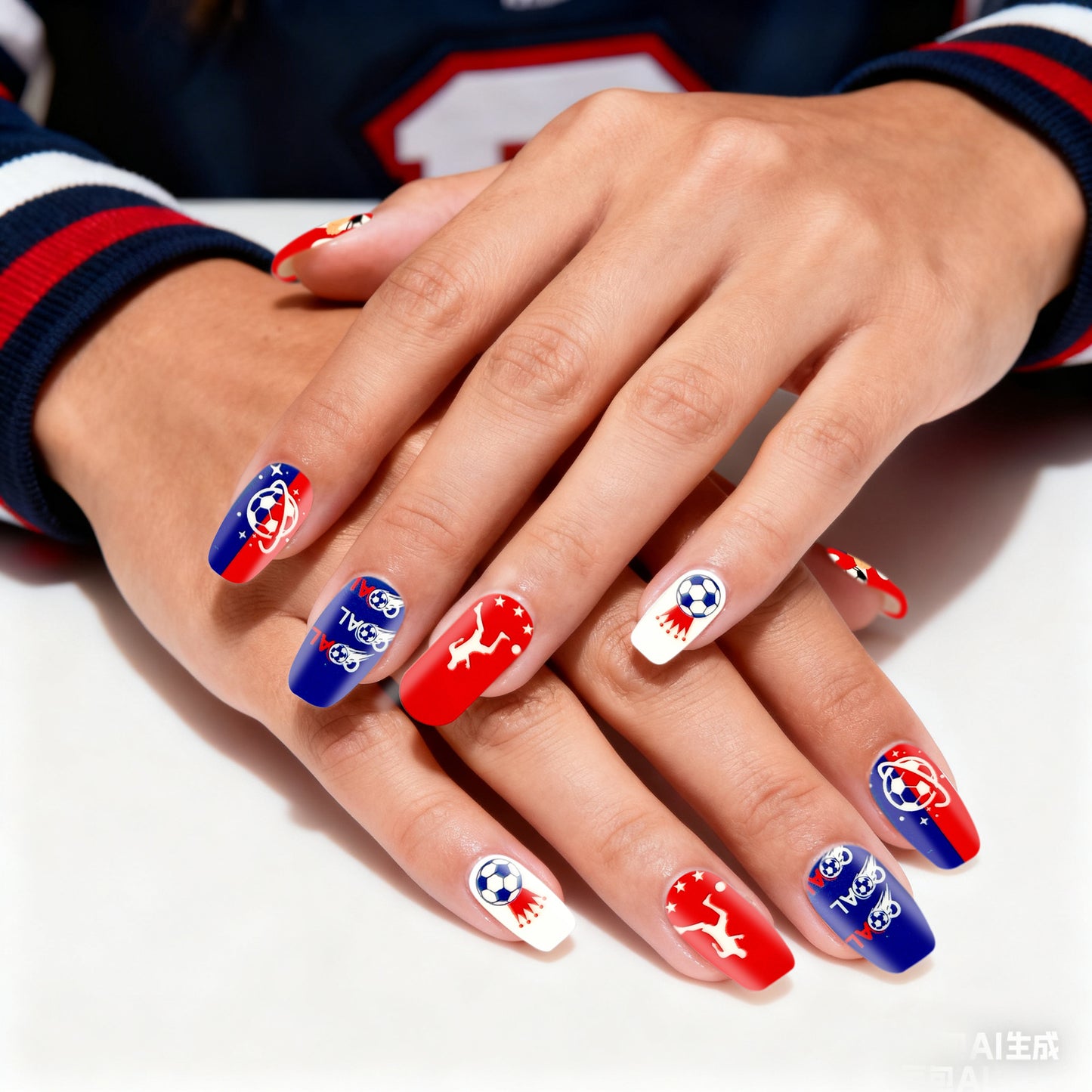 ⚽️Show Your True Colors This Gameday!  (Including nail art tools)