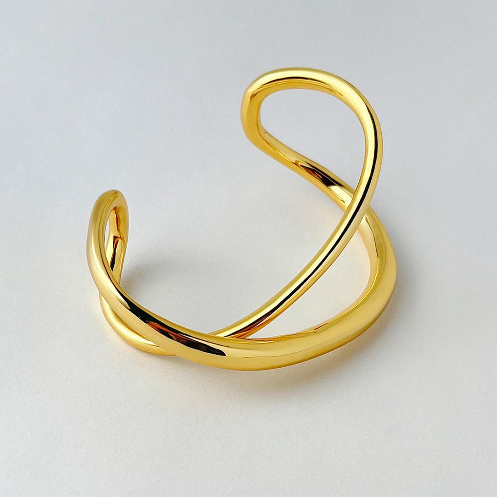 Irregular Bangle Open Bracelet  Fashion Jewelry
