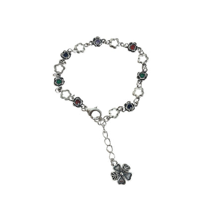 Silver  Light Luxury Niche Design Fresh Sweet Hand Jewelry