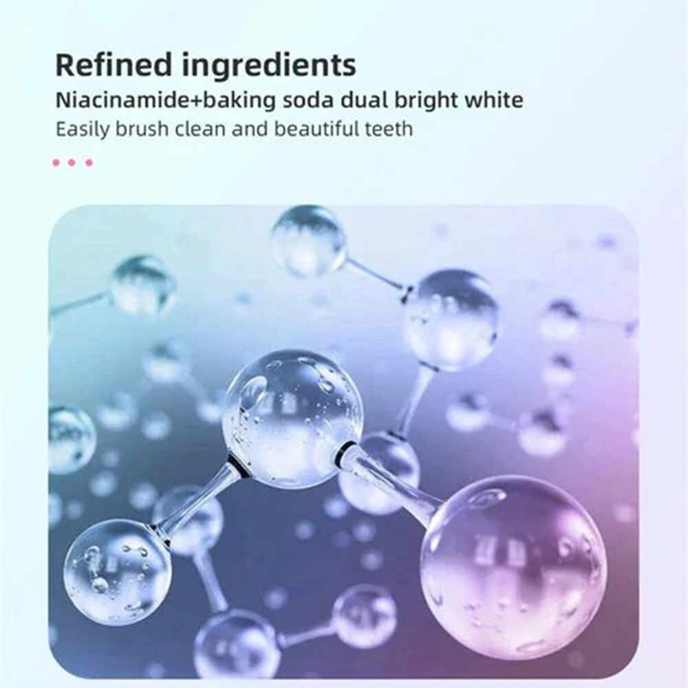 Niacinamide Whitening Toothpaste—Newly upgraded packaging✨
