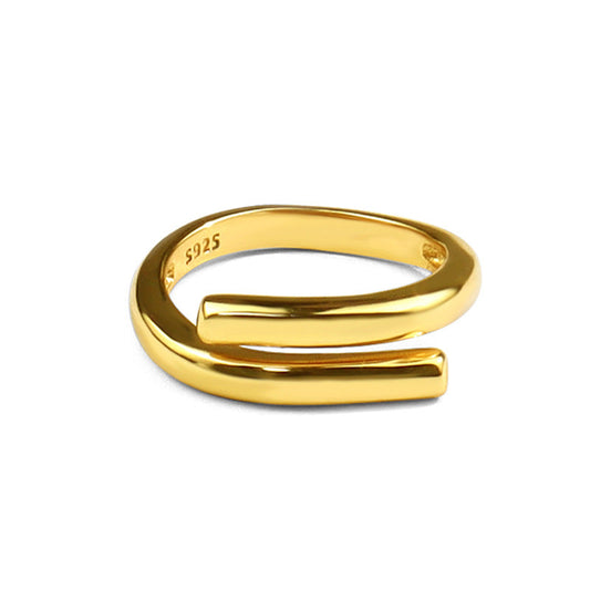 Creative versatile metal texture ring
