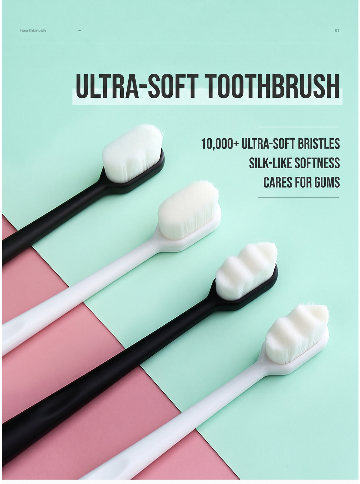 Ultra-Soft Cleaning Toothbrush