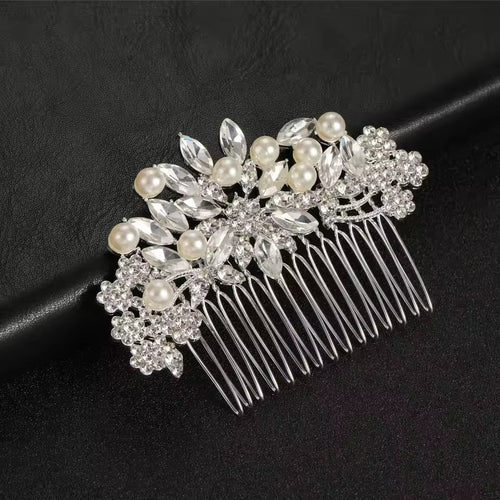 Rhinestone Simple Rose Floral Hair Accessories